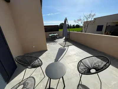 Balcon ou terrasse dans l'établissement CLOS ARIA NOVA
