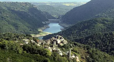 Paysage naturel près de la maison de vacances