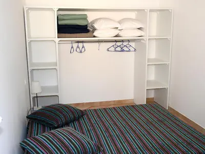 Un ou plusieurs lits dans un hébergement de l'établissement Holiday Home T2 Cabine Type C by Interhome