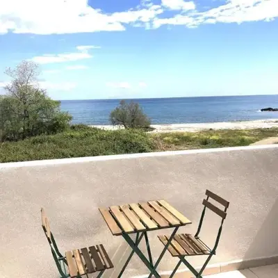 Superbe studio front de mer - Pieds dans l’eau