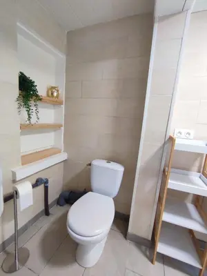 Salle de bains dans l'établissement La Vallicella