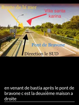 Plan de l'établissement Villa santa karina