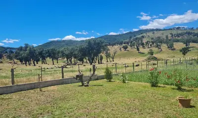 Paysage naturel près de la maison de vacances