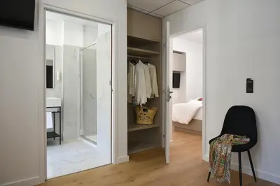 Un ou plusieurs lits dans un hébergement de l'établissement Hôtel Continental