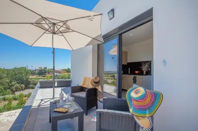 Balcon ou terrasse dans l'établissement Casa Dolce Vita