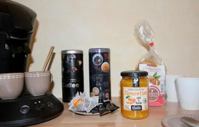 Nourriture dans l'appartement ou à proximité