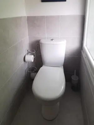 Salle de bains dans l'établissement Indè Noi - Maison de village proche commodités