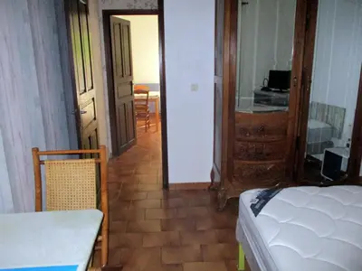 Un ou plusieurs lits dans un hébergement de l'établissement T2 Casamozza Sud de Bastia climatisé