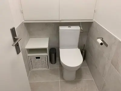 Salle de bains dans l'établissement Apartment Vue Mer