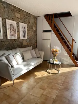 Coin salon dans l'établissement U Pagliaghju