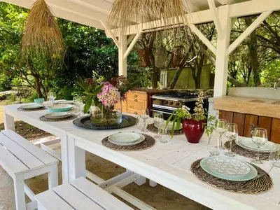 Jardin de l'établissement La Bergerie Fiumicellu