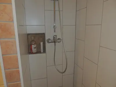 Salle de bains dans l'établissement Côte Est Pancheraccia Chambre Petit déjeuner
