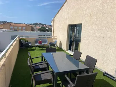 Plan de l'établissement DUPLEX CALVI DIRECT PLAGE
