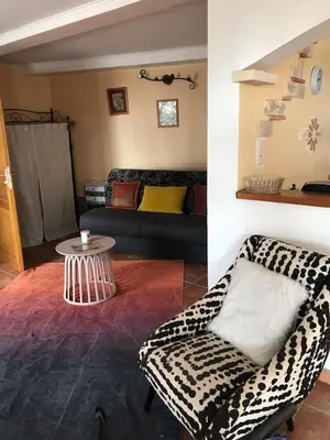 Coin salon dans l'établissement Studio de 39 m2
