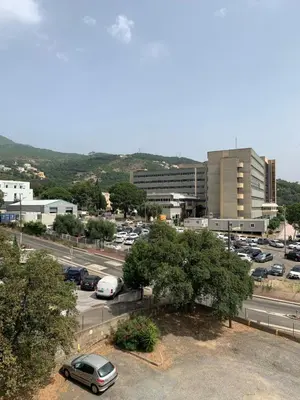 Vue générale sur la montagne ou vue sur la montagne depuis l'appartement