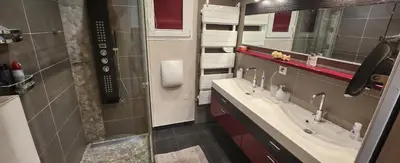 Salle de bains dans l'établissement Chambre d'hôtes Casa Lucia