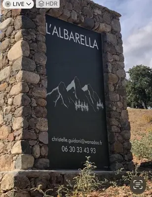 Certificat, récompense, panneau ou autre document affiché dans l'établissement Le CAPU BIANCU-LOCATION AVEC VUE PROCHE DES GORGES DE L ASCO ENTRE MER ET MONTAGNE