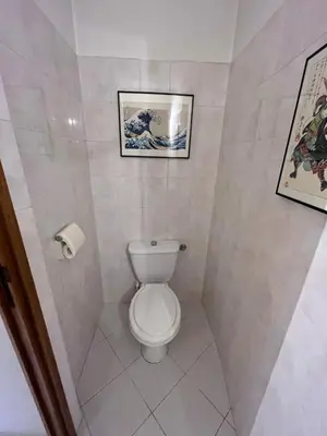 Salle de bains dans l'établissement Appartement spacieux en face du port