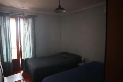 Un ou plusieurs lits dans un hébergement de l'établissement Appartement dernier étage vue imprenable sur mer
