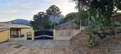 Vue générale sur la montagne ou vue sur la montagne depuis l'appartement