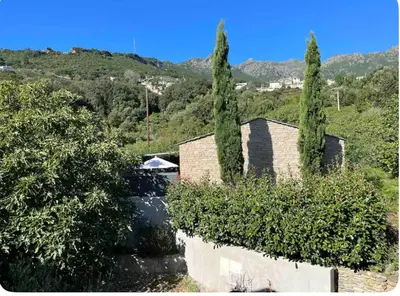 Paysage naturel près de la maison de vacances