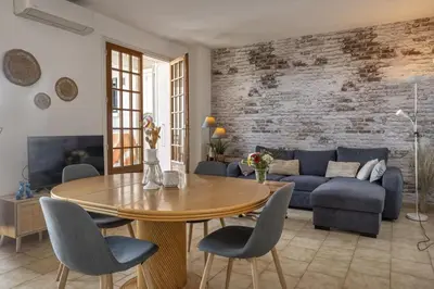 Coin salon dans l'établissement Casa Eden Roc