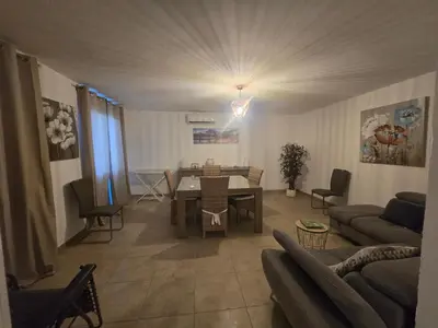 Coin salon dans l'établissement villa gambotti